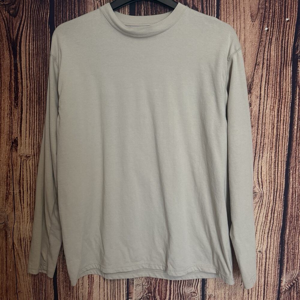Exofficio Mens Insect Shield Shirt Long Sleeve - Size Large EUC - Tan - Picture 2 of 8